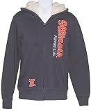 Womens Illinois Fighting Illini Full Zip Vault Hooded Sweatshirt
