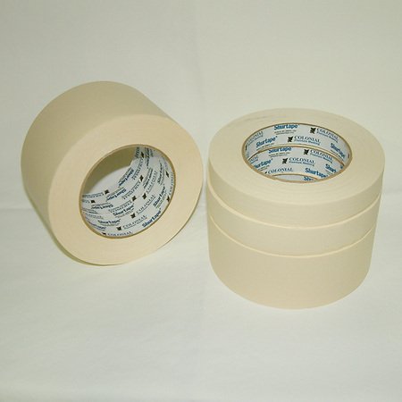 Shurtape COL-00 Colonial Premium Grade Masking Tape: 1 in. x 60 yds. (Natural)