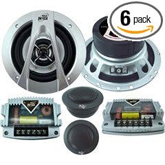 PYLE PLDV6K 6.5-Inch 240 Watt 2-Way Component System