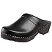 Cape Clogs Men's Jet Black Swedish Orthopedic Clog
