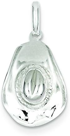 Charms Obsession's Sterling Silver Cowboy Hat Charm