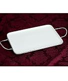 Porcelain Tray with Serving Rack
