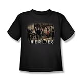 Heroes NBC TV Series Cast Juvenile T-Shirt Tee