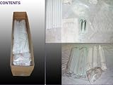 Gardman Quictent Brand New Pure White 3x6M Party Canopy Marquee Wedding Tent