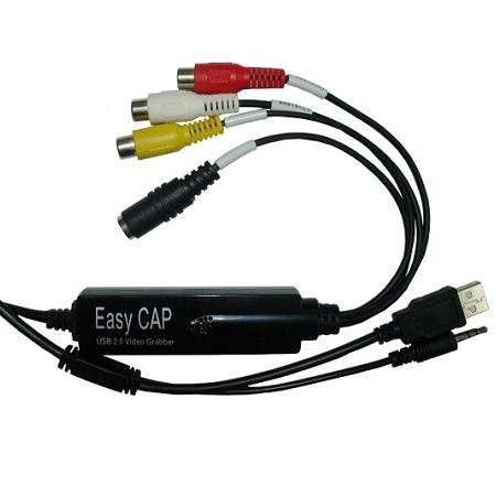 EasyCap USB 2.0 VHS S-Video AV DV Capture and Editing