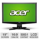 Acer G185HV 19 Class Widescreen LCD Monitor