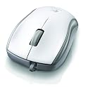 Logitech M125 optische Maus USB schnurgebunden weiß