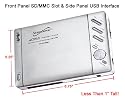 SuperSonic SC-28B Compact Portable CD DVD Media Player USB SD/MMC Slot