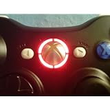 Xbox 360 controller led mod RING OF LIGHT LEDS- RED