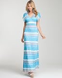 bebe Open Knit Maxi