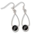 San Antonio Spurs French Loop Earrings