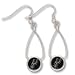 San Antonio Spurs French Loop Earrings