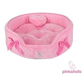 Heart House Small Dog Bed (pink)