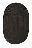 Colonial Mills Boca Raton Br42 B 9 x 12 Black Braided Area Rug Colonial Mills Boca Raton Br42 B 9 x 12 Black Braided Area Rug