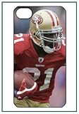 NFL Star Player Franklin Frank Gore San Francisco 49ers Super Bowl Football iPhone 4s iPhone4s Black Designer Hard Case Cover Protector Bumper