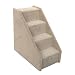 Mini Pet Stairs 4-Step (Beige , 21 in. x 12 in. x 21 in.)