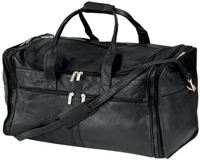 22" Vaqueta Napa Leather Large Duffel Color: Tan