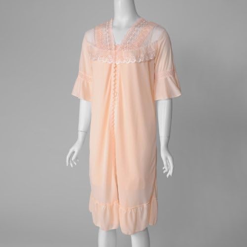 Happie Brand Womens 2-piece Robe and Chemise Peignoir Set