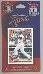 2010 Topps Detroit Tigers Limited Edition 17 Card Team Set - Set Includes Miguel Cabrera, Jarrod Washburn, Clete Thomas, Rick Porcello, Brandon Inge, Magglio Ordonez, Justin Verlander, Daniel Schlereth & more!