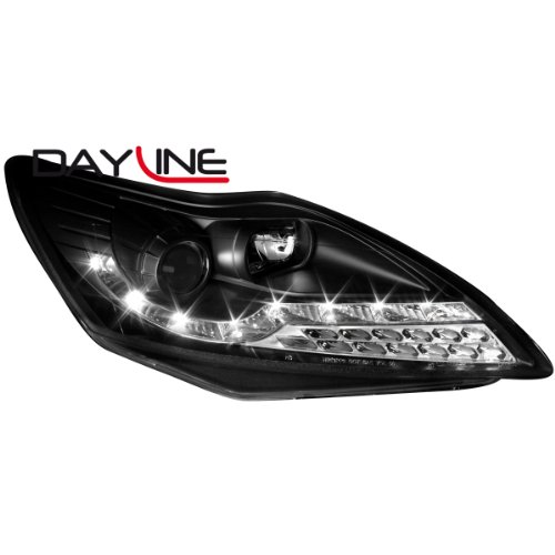 Dectane SWF11AGXBL Dayline Scheinwerfer Ford Focus 08-11 Tagfahrlicht-Optik LED, schwarz Preisvergleich