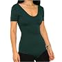 American Apparel Cotton Spandex Jersey Short Sleeve T-Shirt Leotard