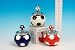 Spinning Top Ceramic Football Design Ashtray