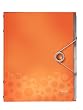Leitz Ordnungsmappe Bebop A4,Pp,Orange,Mit Gummizug
