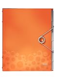 Produkt-Bild: Leitz Ordnungsmappe Bebop A4,Pp,Orange,Mit Gummizug