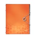 Leitz Ordnungsmappe Bebop A4,Pp,Orange,Mit Gummizug