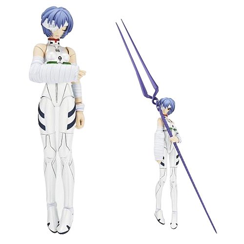 Childrens Toyshop  Toys : Evangelion Rei Ayanami Bandage Version Revoltech Figure