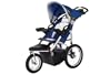 Schwinn Turismo Swivel Single Jogger, Blue/Gray