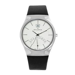 Skagen Men's 668XLSLZM Sports Form and Function on Leather Watch (Watch)