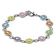 CHARM IT! Pastel Flower Starter Charm Bracelet