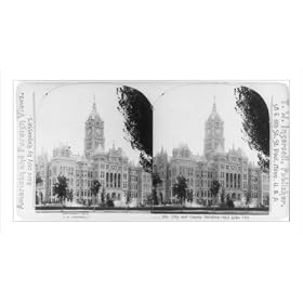 Historic Print (XL): [Salt Lake] City and County Building, Salt Lake City, Utah