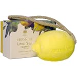 Bronnley Lemon Soap On-a-rope Made with Sicilian Lemon Oil, 8.8 Oz (250 G)