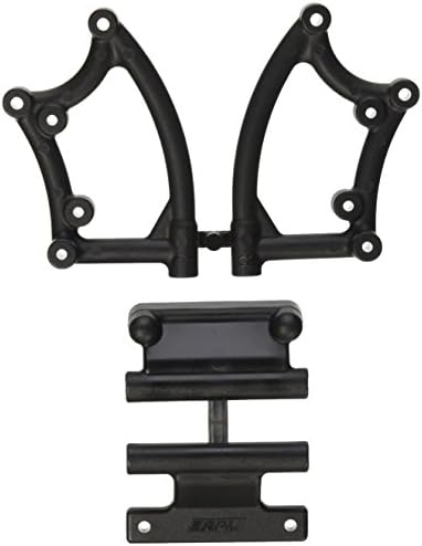 RPM Rear Bumper Mounts for Losi Ten-SCTE, Black