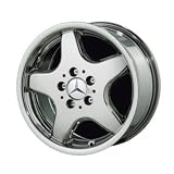 18 5 Spoke AMG Style Chrome Wheels for Mercedes Benz - Set of 4 with Lug Bolts and... by Adsit Replica Wheels