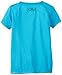 Under Armour Baby-Boys Infant Branded Wordmark Tee Light Blue