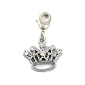Eco-Pup crystal collar charm, Crown