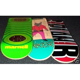 3 Almost Plan B Baker "All 7.75" Skateboard Deck