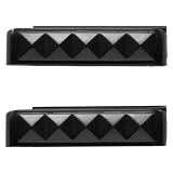 Wize & Ope Unisex SL-087 Black Studs Plastic Exchangeable Slides