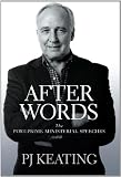 After Words: The Post-Prime Ministerial Speeches