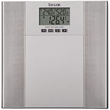 New - TAYLOR 55684102 BODY FAT & BODY WATER MONITOR WITH BMI