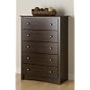 Fremont 5 Drawer Chest - Brown