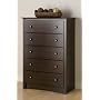 Fremont 5 Drawer Chest - Brown