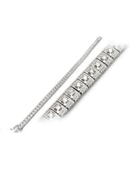 2.46 Carat Diamond Bracelet in 14K White Gold
