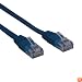 10FT CAT6 Blue Flat Snagless RJ45-M Patch Cable