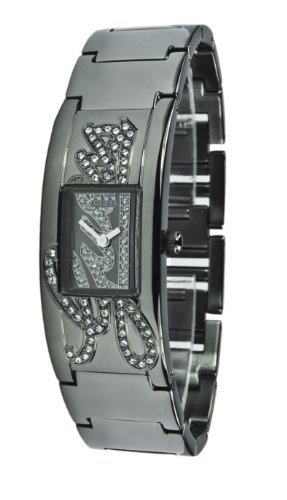 Guess Damen-Armbanduhr XS Analog Edelstahl W12097L2 Preisvergleich