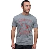 Junk Food Clothing Men's Arizona Cardinals Vintage Triblend Short Sleeve Crew,Steel ,Large
