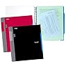 Five Star Advance Spiral Notebook, 1 Subject, 100 College-Ruled sheets, 11 x 8.5 Inch Sheet Size, Black Red, 2 Pack (72904)